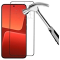 Xiaomi 13T/13T Pro Teljes Borítású Edzett Üveg Kijelzővédő Fólia - Case Friendly - Fekete Él