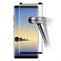 Teljes borítású Samsung Galaxy Note9 edzett üveg kijelzővédő fólia - fekete