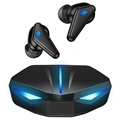 Gaming TWS fülhallgató mikrofonnal K55 - kék / fekete