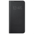 Samsung Galaxy S21 5G LED fedél EF-NG991PBEGEE (tömbben kielégítő) - fekete