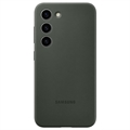 Samsung Galaxy S23 5G Szilikon Tok EF-PS911TGEGWW - Zöld