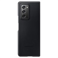 Samsung Galaxy Z Fold2 5G bőr borítás EF-VF916LBEGEU - fekete