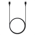 Samsung USB-C / USB-C kábel EP-DX310JBEGEU - 3A, 1,8 m - fekete