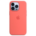 iPhone 13 Pro Apple szilikon tok MagSafe MM2E3ZM/A-val - Pink Pomelo