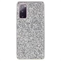 Glitter sorozatú Samsung Galaxy S20 FE hibrid tok