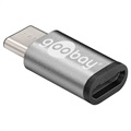 Goobay MicroUSB / USB Type-C adapter - 480 Mbs - szürke