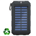 Goobay Outdoor Power Bank 8.0 / napelemes töltő - 8000 mAh - fekete