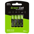 Green Cell HR03 újratölthető AAA akkumulátorok - 950 mAh - 1x4