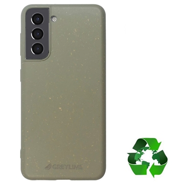 Samsung Galaxy S21 5G GreyLime Biológiailag Lebomló Tok (Nyitott doboz kielégítő) - Zöld