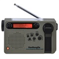 HanRongDa HRD-900 kemping rádió zseblámpával és SOS riasztóval