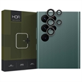 Samsung Galaxy S22 Ultra 5G Hofi Camring Pro+ Kamera Lencsevédő - Fekete Él