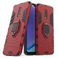 OnePlus 7 hibrid tok gyűrűtartóval - piros
