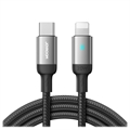 Joyroom S-CL020A10 Feifan Series USB-C / Lightning Kábel - 2m - Fekete