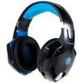 KOTION EACH G2000BT sztereó játék headset zajszűrő fülhallgató levehető mikrofonnal - Kék