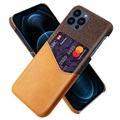 KSQ iPhone 13 Pro Max tok kártyatartó zsebbel
