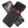 KSQ OnePlus Nord tok kártyatartó zsebbel - fekete
