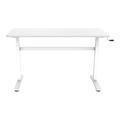 LogiLink EO0027W Ülő/állványos íróasztal PC/Laptophoz - Fehér színben