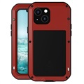 Love Mei Erőteljes iPhone 13 Mini hibrid tok - piros