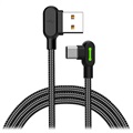 Mcdodo Night Elves 90 fokos USB-C kábel – 1,8 m – titán fekete