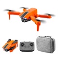 Mini összecsukható drón 4K kamerával és távirányítóval S65 - narancs