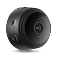 Mini mágneses Full HD otthoni biztonsági kamera - WiFi, IP (Nyitott doboz kielégítő) - fekete