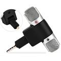 Mini hordozható mikrofon okostelefonokhoz és táblagépekhez - 3,5 mm