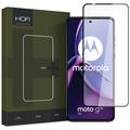 Motorola Moto G84 Hofi Premium Pro+ Edzett Üveg Képernyővédő Fólia - Fekete Él
