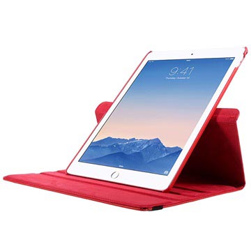 iPad Pro 12.9 Multi Practical Rotary Case - piros