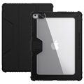 Nillkin Bumper iPad 10.2 2019/2020/2021 Smart Folio Case - fekete / átlátszó