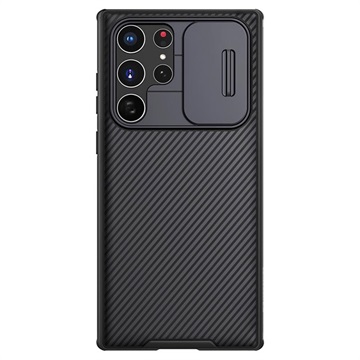 Nillkin CamShield Pro Samsung Galaxy S22 Ultra 5G hibrid tok - fekete