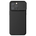 iPhone 15 Pro Nillkin CamShield Pro Hibrid Tok - Fekete