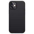 Nillkin Flex Pure iPhone 12 mini folyékony szilikon tok - fekete