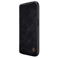 Nillkin Qin Pro iPhone 15 Pro flip tok - Fekete