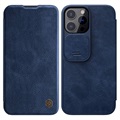 Nillkin Qin Pro Series iPhone 13 Pro Max Flip tok - kék