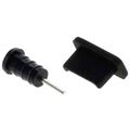 OTB pormentes dugókészlet – USB 3.1 Type-C, 3,5 mm-es port – fekete