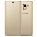 Samsung Galaxy J6 pénztárcavédő EF-WJ600CFEGWW - arany