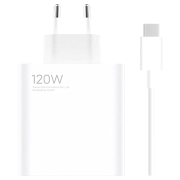 Xiaomi USB Töltő és USB-C Kábel BHR6034EU - 120W - Fehér