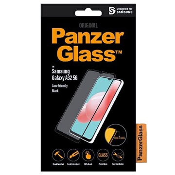 PanzerGlass tokbarát Samsung Galaxy A32 5G/M32 5G képernyővédő fólia - fekete