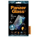 iPhone 12 Mini PanzerGlass Case Friendly CamSlider képernyővédő fólia - fekete él