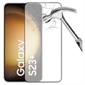 Prio 3D Samsung Galaxy S23+ 5G Edzett Üveg Képernyővédő Fólia - Fekete