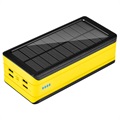 Psooo PS-406 Solar Power Bank/Vezeték nélküli töltő - 20000mAh