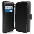 Puro 360 Rotary univerzális okostelefon pénztárca tok - XL - fekete