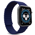 Puro Icon Link Apple Watch Series 7/SE/6/5/4/3/2/1 szíj - 45mm/44mm/42mm - kék
