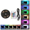 RGB dekorációs LED szalaglámpa 16 színnel - 5 m