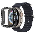 Rhinestone Decorative Apple Watch Ultra/Ultra 2 Tok Képernyővédő Fóliával - 49mm
