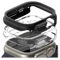 Ringke Slim Apple Watch Ultra/Ultra 2 tok - 49mm - 2 db. - Átlátszó & Fekete