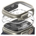 Ringke Slim Apple Watch Ultra/Ultra 2 tok - 49mm - 2 db. - Átlátszó & Titán Szürke