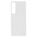 Sony Xperia 1 IV gumírozott műanyag tok - fehér