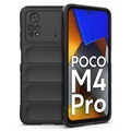 Masszív sorozatú Xiaomi Poco M4 Pro TPU tok - fekete