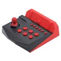 SM319 Nintendo Switch / Switch Lite Arcade játékhoz Joystick vezérlőállomás turbó funkcióval - Fekete+piros